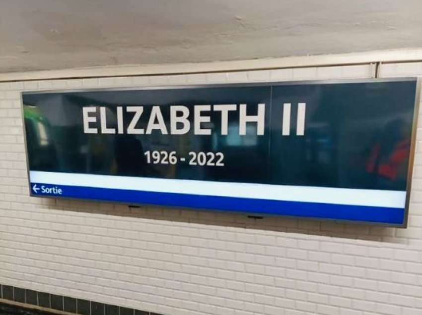 Parisi nderon Mbretëreshën duke ia vendosur emrin në stacionin e metrosë