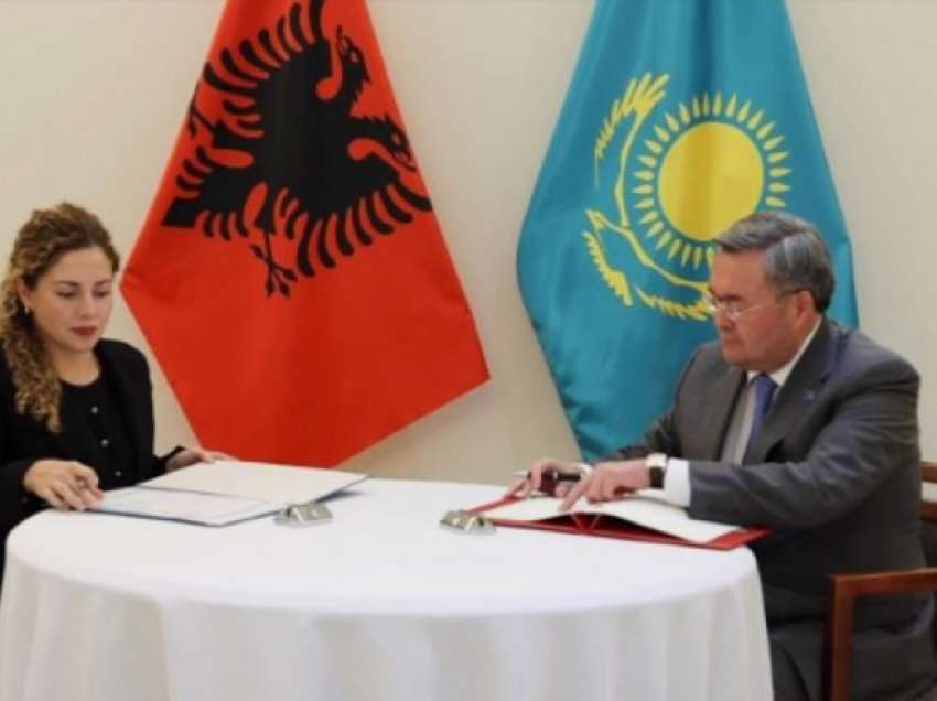 Nënshkruhet heqja e vizave mes Shqipërisë dhe Kazakistanit
