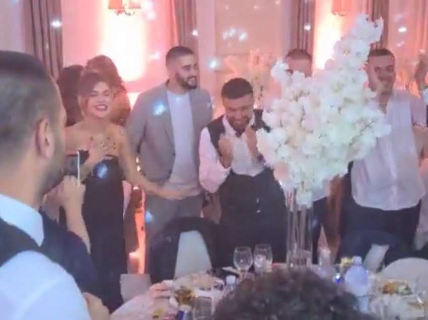 Sarah Berisha merr një tjetër urim të veçantë për ditëlindje në dasmën e menaxherit të DJ PM