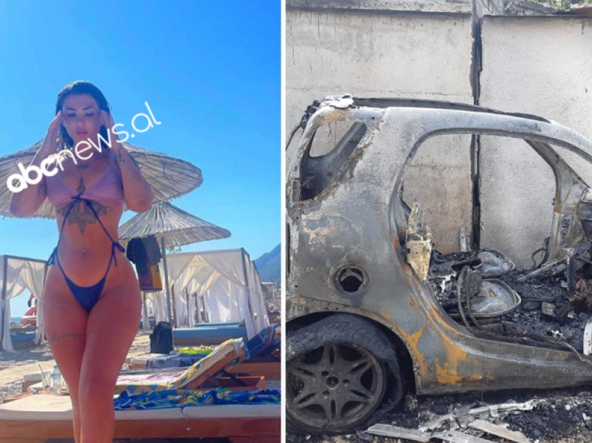 Një muaj më parë u arrestua për prishje të qetësisë publike në Bilisht, Deizi Arapit i djegin sërish makinën