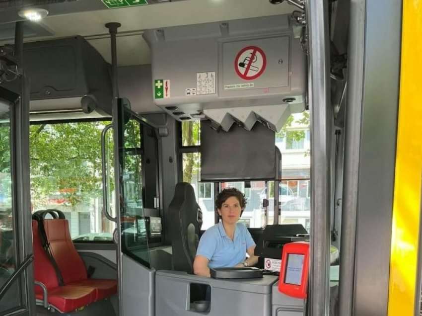 Shqiptarja Ajkuna Olluri, shofere autobusi në Belgjikë: Në Kosovë do të paragjykohesha