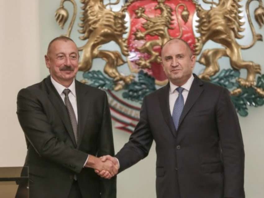​Furnizimet shtesë me gaz për Bullgarinë u diskutuan gjatë vizitës zyrtare të presidentit të Azerbajxhanit