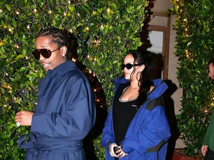 Rihanna dhe ASAP Rocky shfaqen tërë stil rrugëve të Los Angelesit teksa bëjnë përgatitjet për fëmijën e dytë