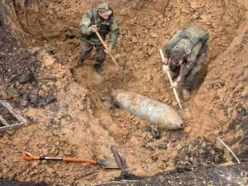 Një bombë e pashpërthyer u gjet në zonën ku ndodhi shpërthimi dy ditë më parë në Belgorod, besohet se kishte rënë edhe kjo po atë natë