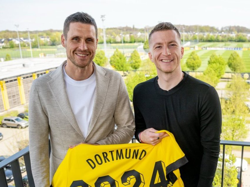 Marco Reus rinovon kontratën me Dortmund