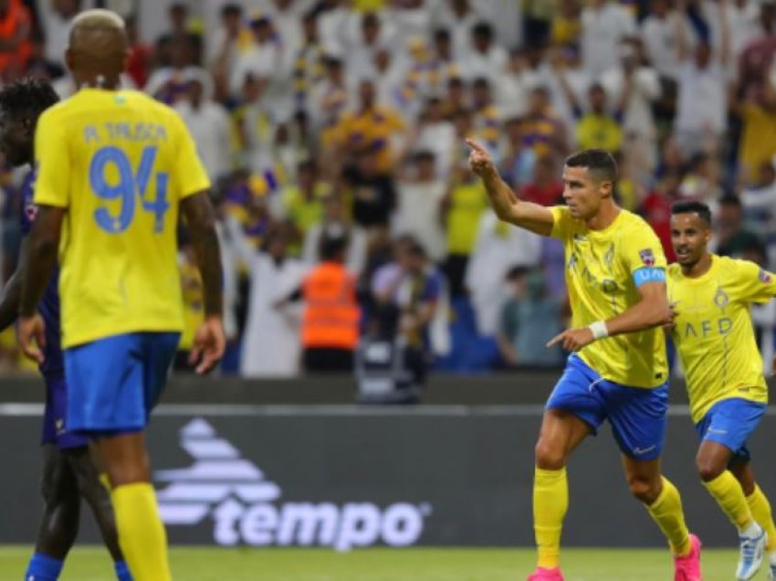 Ronaldo shënon golin e parë në sezonin e ri, Al-Nassr mposht Monastirin