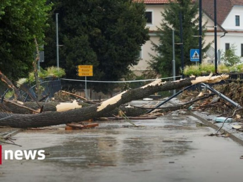 3 persona kanë humbur jetën në Slloveni nga stuhitë dhe përmbytjet