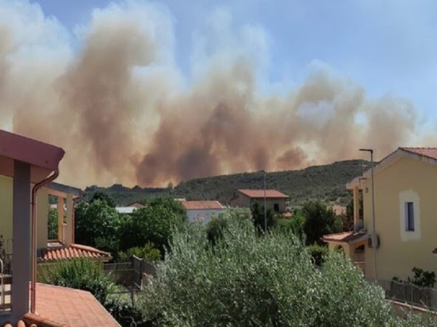 Katër persona të lënduar nga zjarri i madh në Sardenja