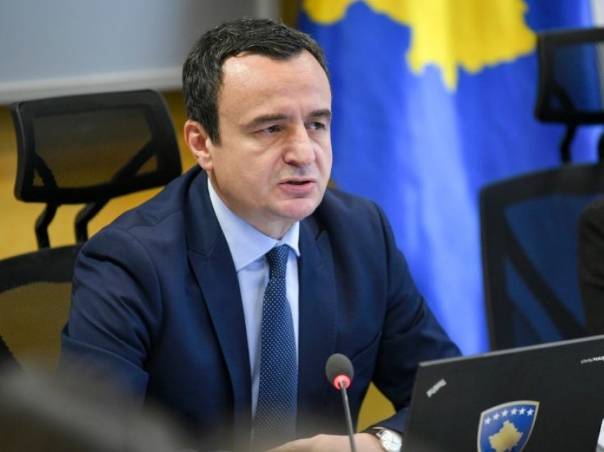 Kurti mirëpret letrën e politikanëve perëndimorë ndaj Kosovës: E mirëseardhur pas veprimeve agresive të Serbisë