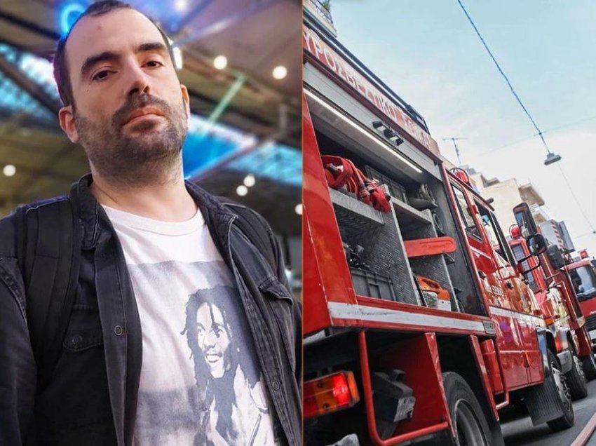 Digjet për vdekje gazetari grek, sa kishte mbaruar raportimin për zjarret