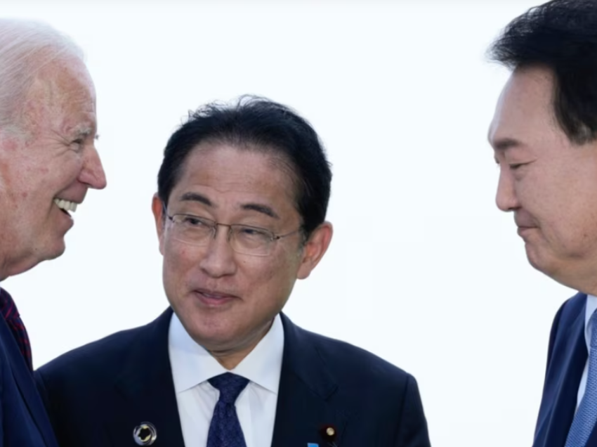 Biden takim me udhëheqësit e Japonisë dhe Koresë së Jugut