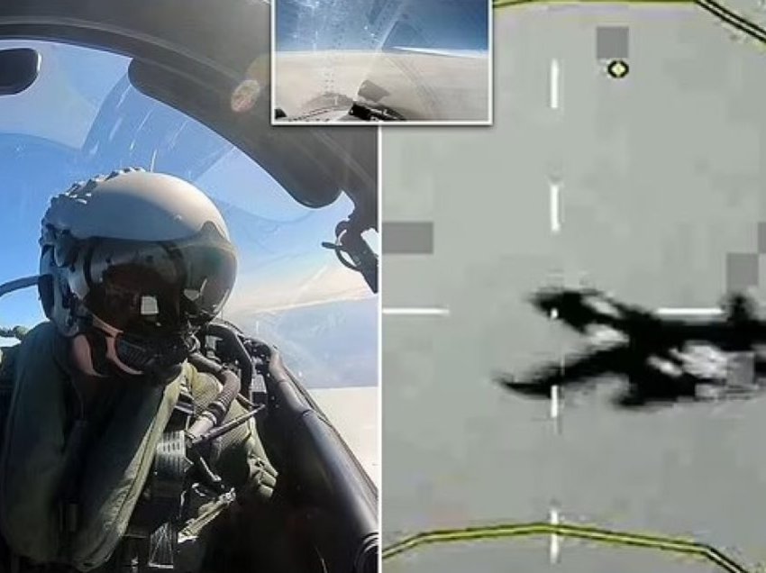 Pamjet dramatike tregojnë se si piloti i forcave ajrore britanike ballafaqohet me tre aeroplanë rusë