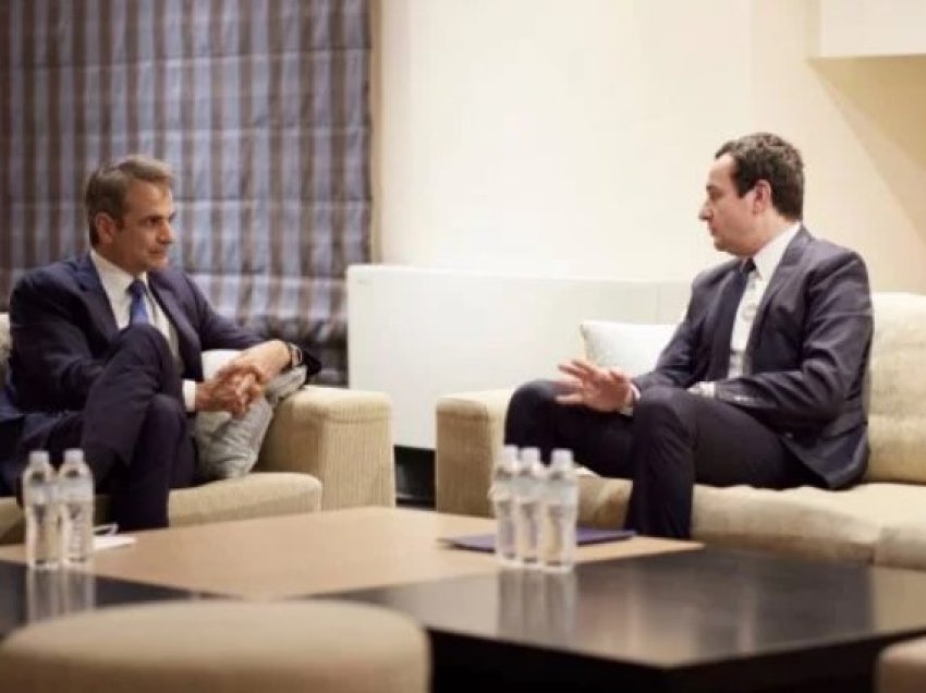 Kurti takohet kokë me kokë sot me kryeministrin grek