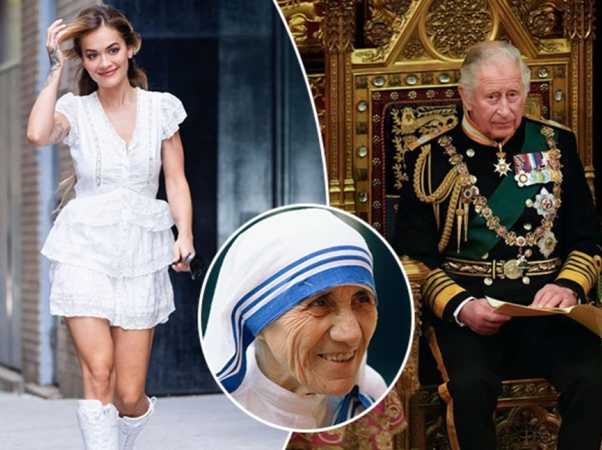 Rita Ora publikon videon kur Mbreti Charles e përmendi atë dhe Nënë Terezën si shqiptare të shquara