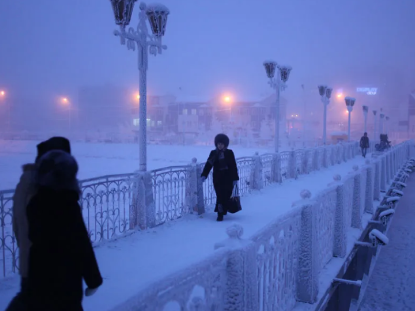 Acar në Siberi, temperatura shënon -58 gradë Celsius