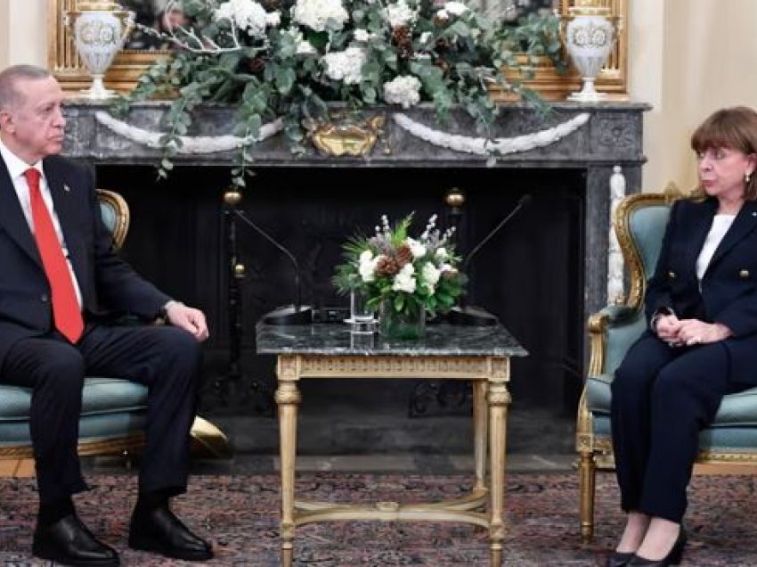 Erdogan takohet me Sakellaropoulou, bisedojnë për marrëdhëniet ndërmjet dy vendeve