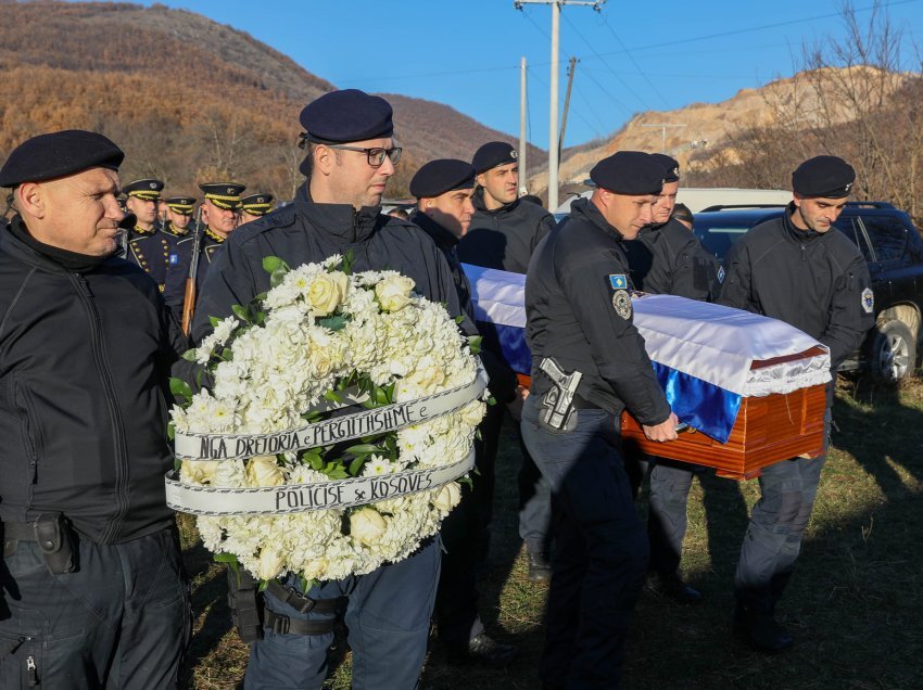 I jepet lamtumira e fundit policit që vdiq në Jarinje 