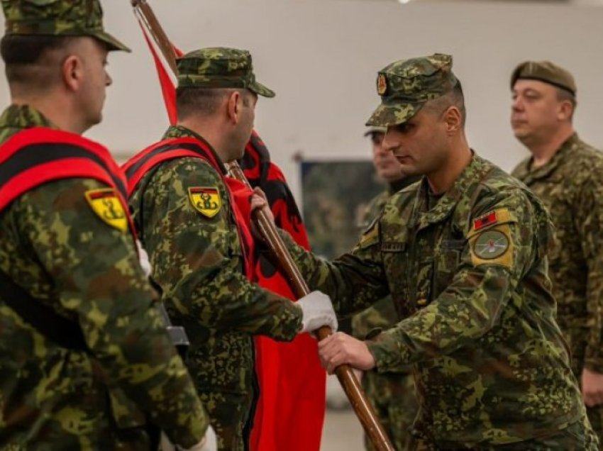 Kontigjentet shqiptare ndërrojnë komandën në misionin e NATO-s në Letoni