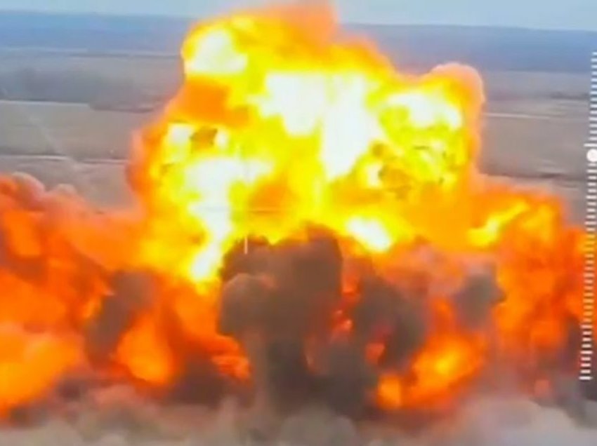 U hodh nga tanku i mbushur me dy tonelata TNT, ushtari rus deshi ta thyejë vijën mbrojtëse të ukrainasve – i dështon misioni