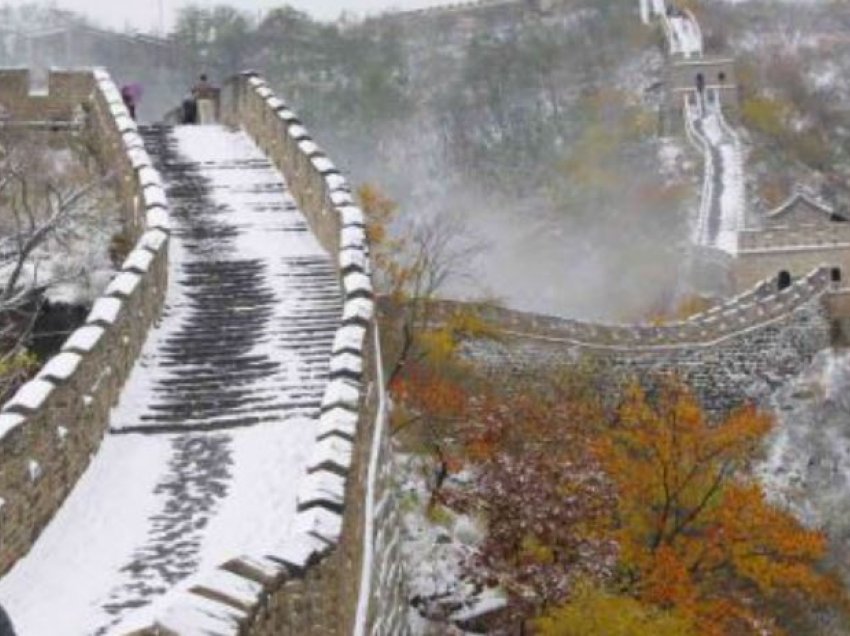 Kina preket nga i ftohti polar, shënohen temperatura të ulëta rekord