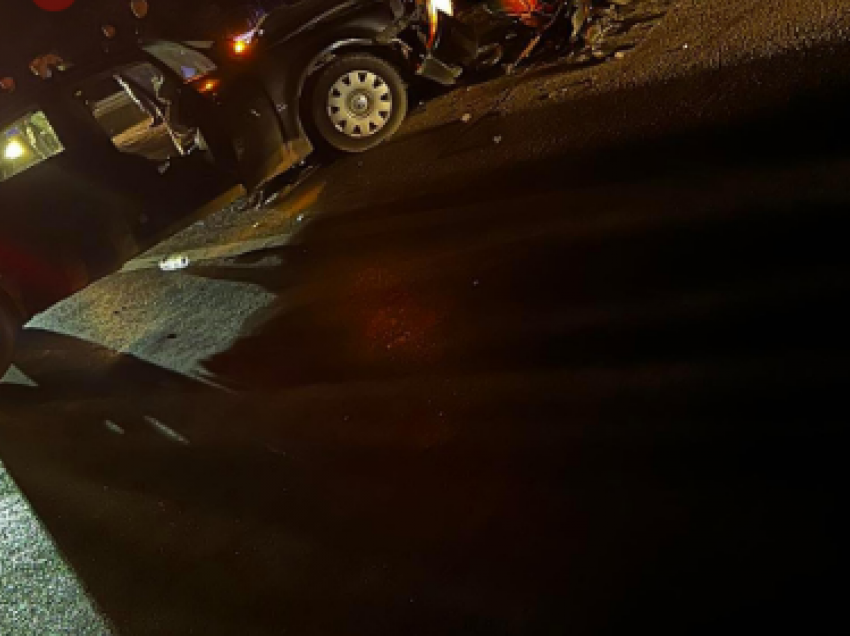 Përplasen dy vetura në magjistralen Prishtinë-Gjilan, ka edhe të lënduar