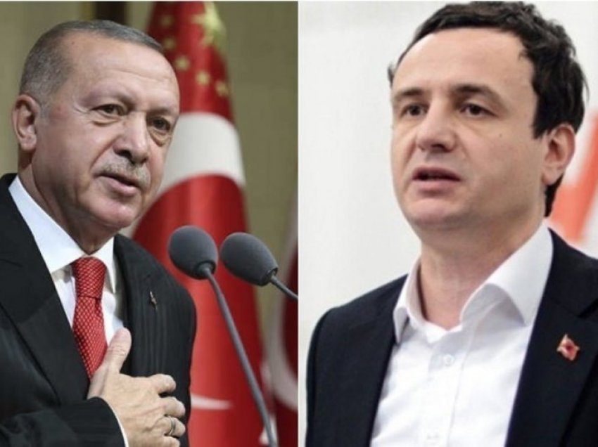 Kurti sot pritet nga Erdogani në Turqi, detajet e vizitës