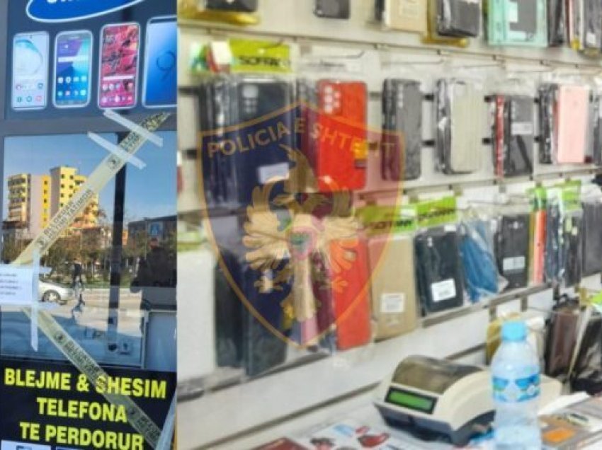 Shiste celularë kontrabandë në dyqanin e paregjistruar, arrestohet 42-vjeçari në Fier (EMRI)