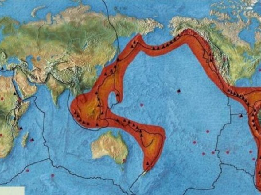 Njihuni me zonën e planetit ku ndodhin shumica e tërmeteve