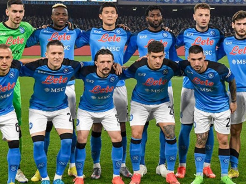 Vlerësohen gjasat e kalimit të Napolit në finalen e Champions
