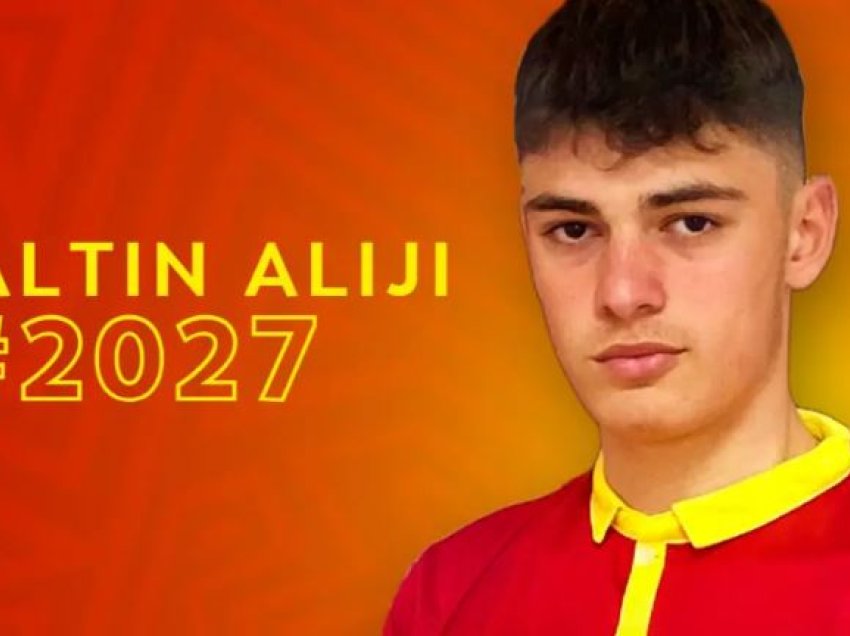 Talenti Altin Aliji firmos për katër vite me ekipin maqedonas