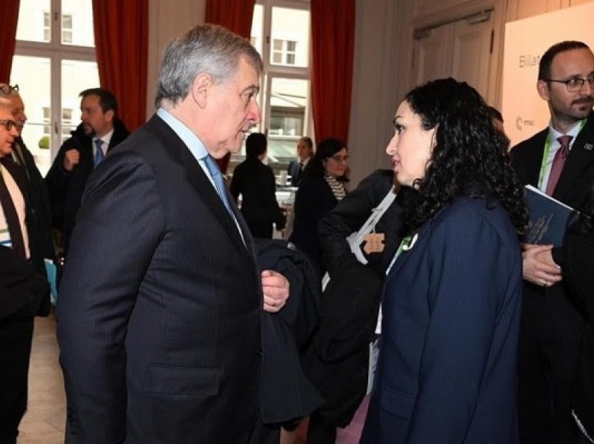 ​Tajani: Italia e përkushtuar për dialog konstruktiv në mes Kosovës dhe Serbisë