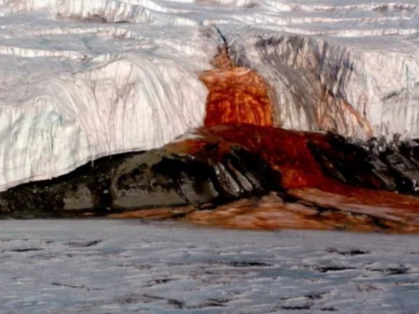Lumi i gjakut që del nga akullnaja tashmë nuk është më sekret, ja nga vjen