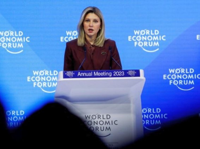 Në Davos, Zonja e Parë e Ukrainës kërkon mbështetje për shtetin e saj