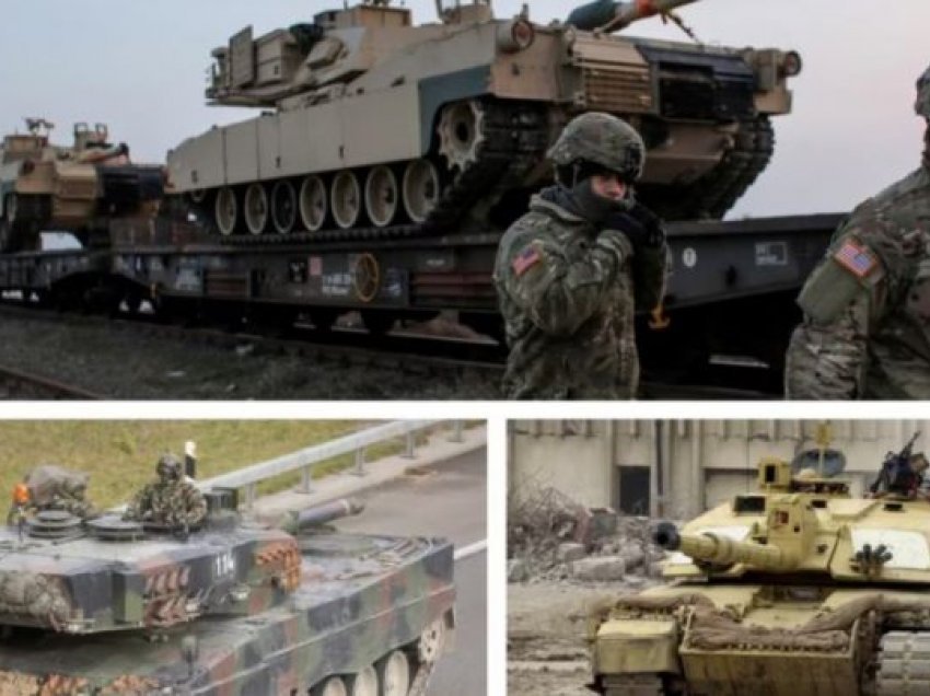 Tanket amerikane, gjermane dhe britanike do të rrisin aftësitë e ushtrisë ukrainase