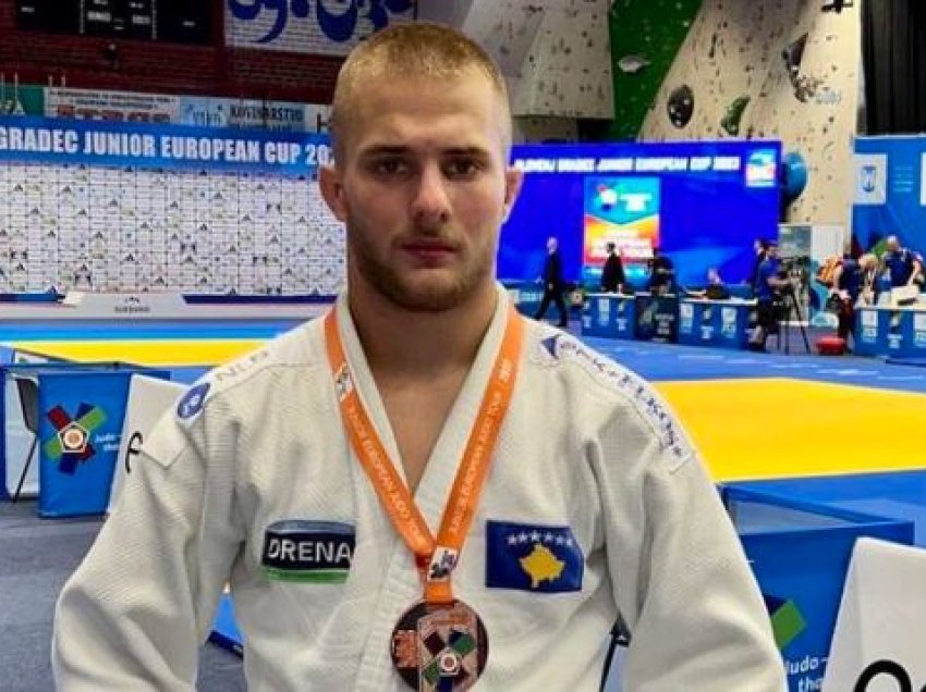 Dardan Cena shkëlqen, i bronztë në Kupën Evropiane