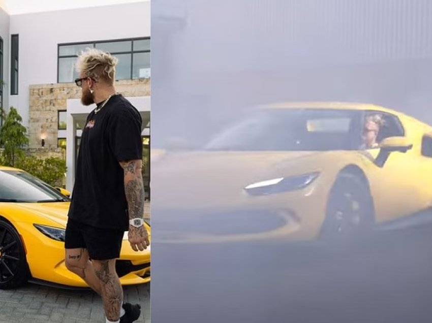 Youtuberi bleu Ferrarin e ri për 421,000 dollarë, e “prishi” që në ditën e parë