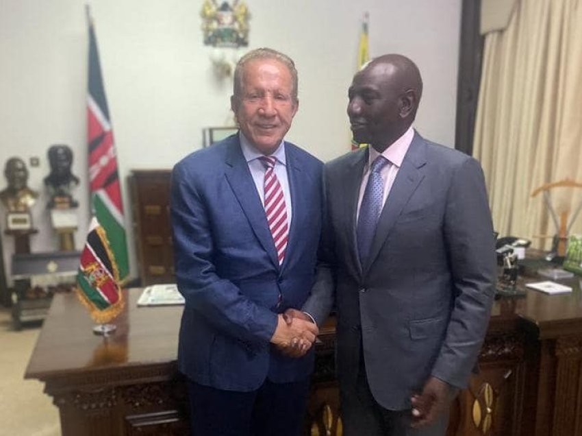 Pacolli takohet me presidentin e Kenias: Shumë qytetarë po udhëtojnë për aktivitete biznesore atje