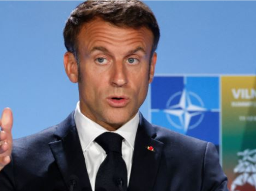 Macron: Rusia është ushtarakisht dhe politikisht e brishtë