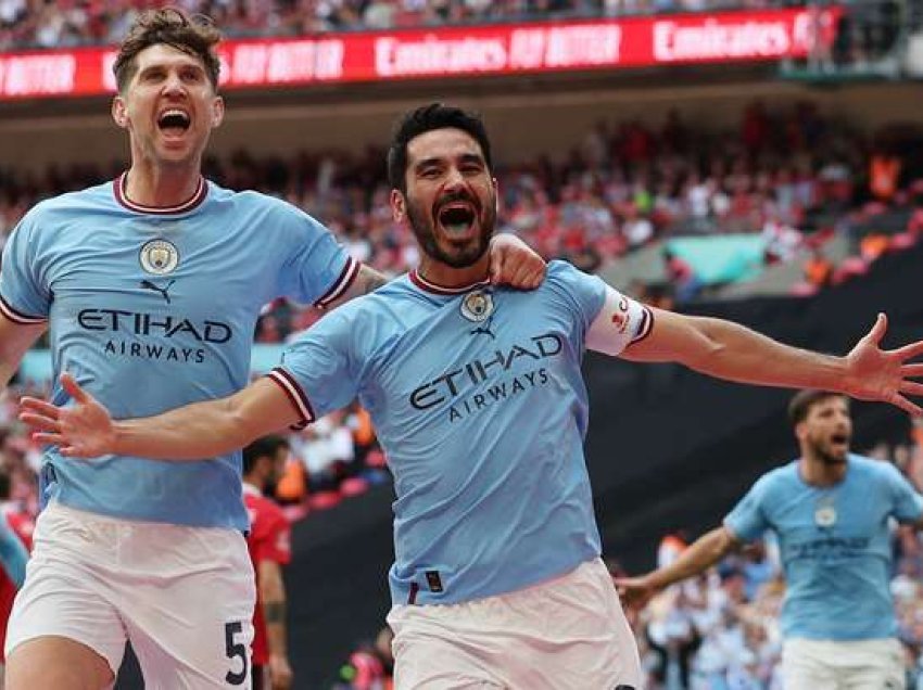 Manchester City i falet Ilkay Gundogan, fiton Kupën e Anglisë