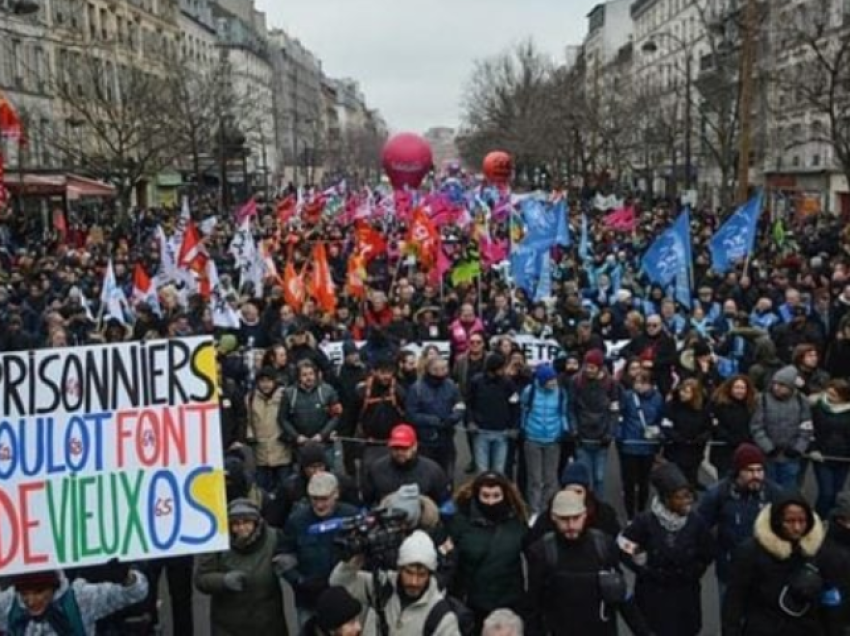 Protesta masive në Francë