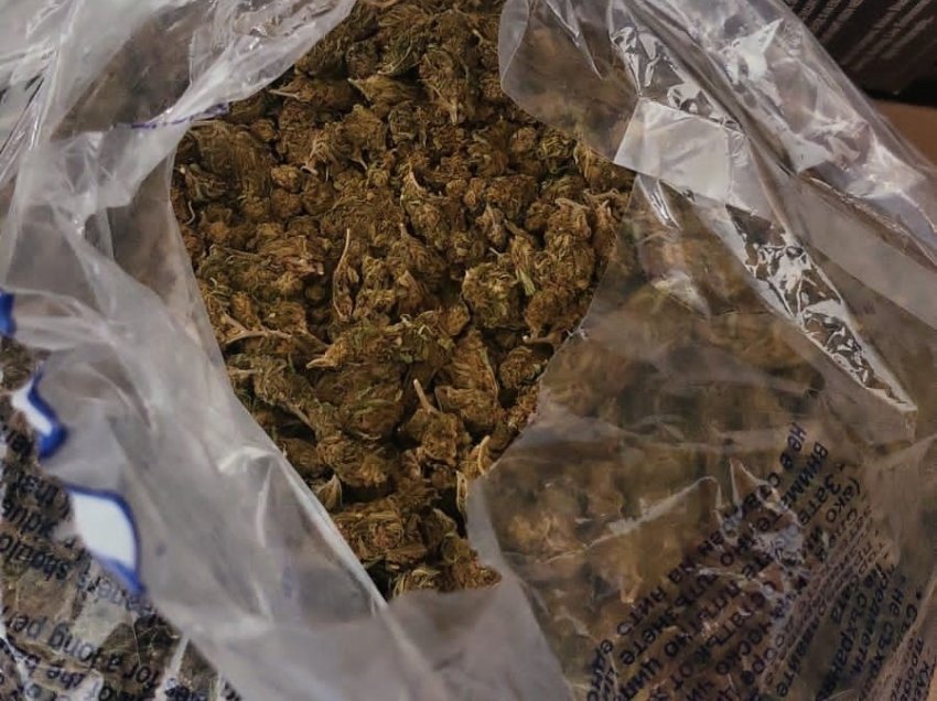  Arrestohen dy të dyshuar dhe konfiskohen mbi 10 kg marihuanë  