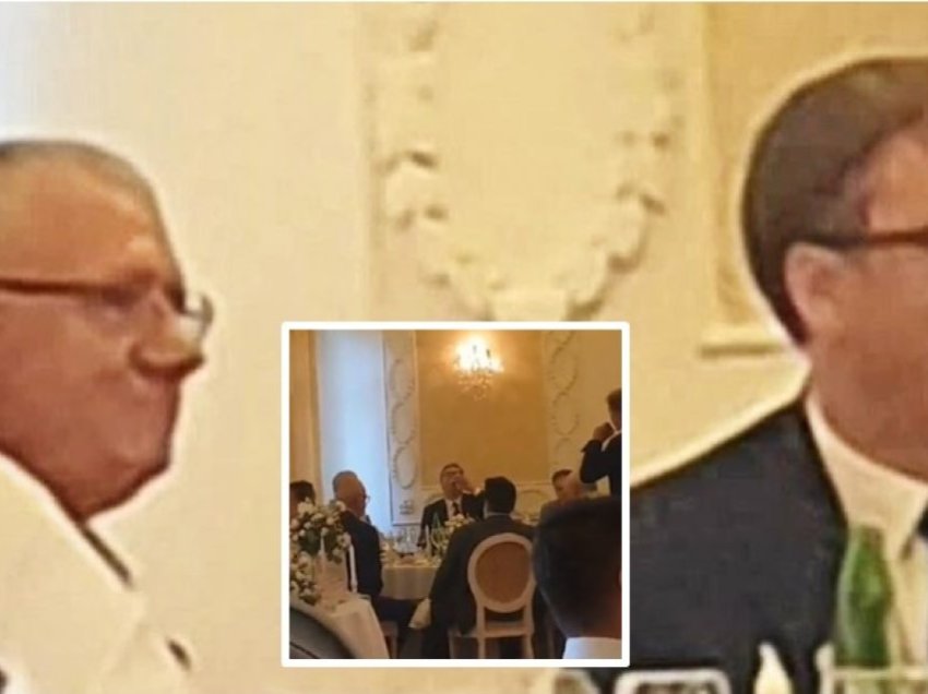 Publikohen pamjet/ Vuçiq merr pjesë në dasmën e djalit të Sheshelit – ‘shpërthejnë’ komentet pas këtij veprimi