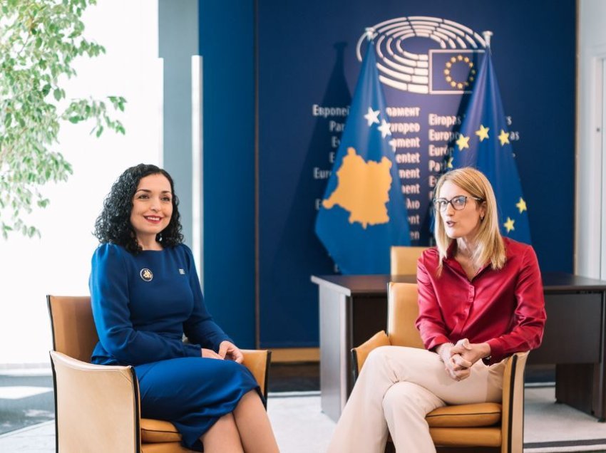 Osmani e falënderon presidenten e PE-së për mbështetjen ndaj Kosovës