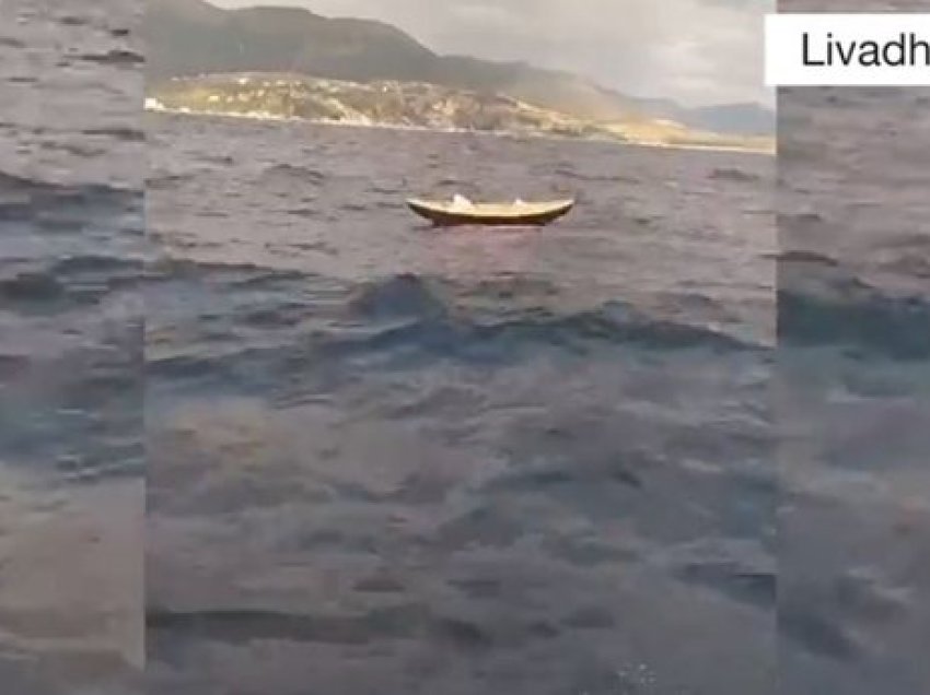 U bllokuan në det nga dallgët e larta, shpëtohet dy turistët çekë në Dhërmi