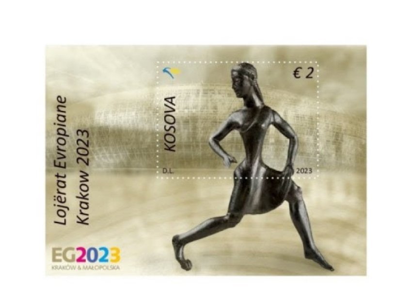 Lëshohet pulla postare “Lojërat Evropiane - Krakow 2023”