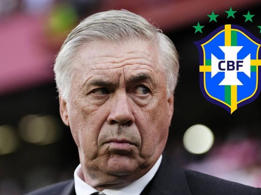 Ancelotti trajner i Brazilit në vitin 2024