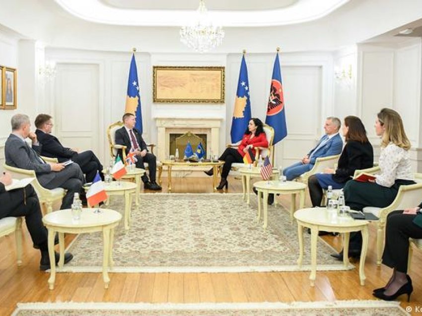 Diskutohet me QUINT mbi marrëveshjen Kosovë-Serbi