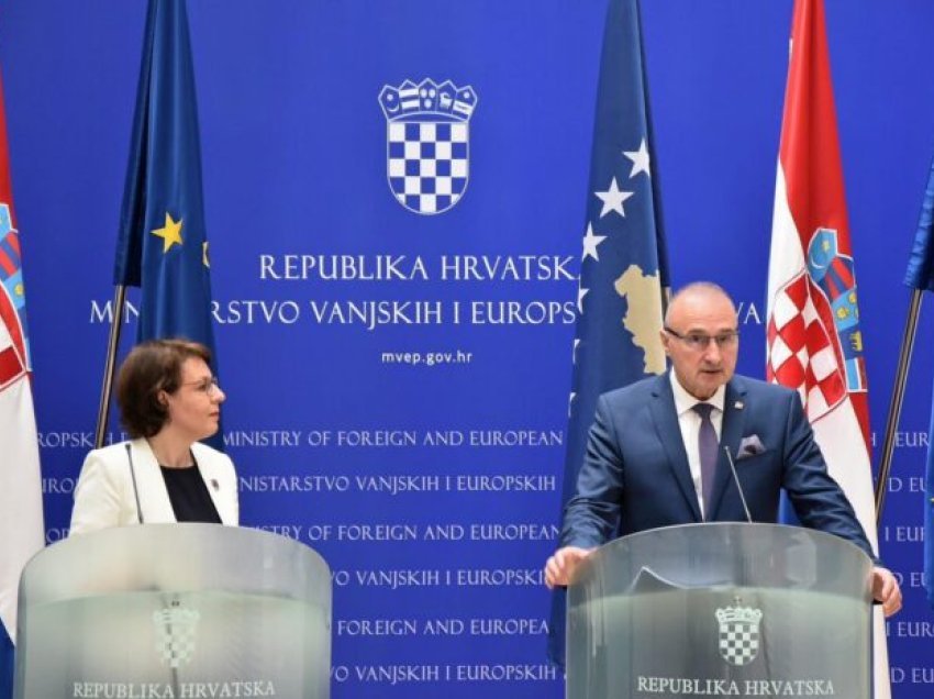 Kryediplomati kroat: Kroacia e përkrah plotësisht rrugën evropiane të Kosovës