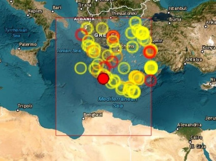 Një tërmet me fuqi prej 5.6 magnitudë godet Greqinë