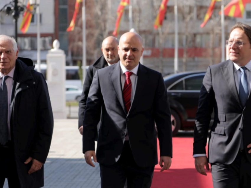 Kovaçevski priti Borellin dhe Varhelyin: Mbështetje evropiane për hapat e radhës për Maqedoninë e Veriut